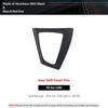 Betterhumz For BMW F20 F21 Series 1 Center Console Gear Shifter Trim Panel Stickers Made of Alcantara Car Interior Accessories