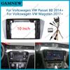 10-дюймовая рамка для автомагнитолы с блоком Canbus для Volkswagen Passat B8 Magotan 2017+ рамка Android 2Din MP5-плеер стереопанель