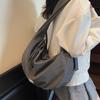 2025 нишевый дизайн клетчатая новая женская сумка корейская версия тканевая сумка сумка-пельмень простая большая вместимость на плечо сумка-мессенджер