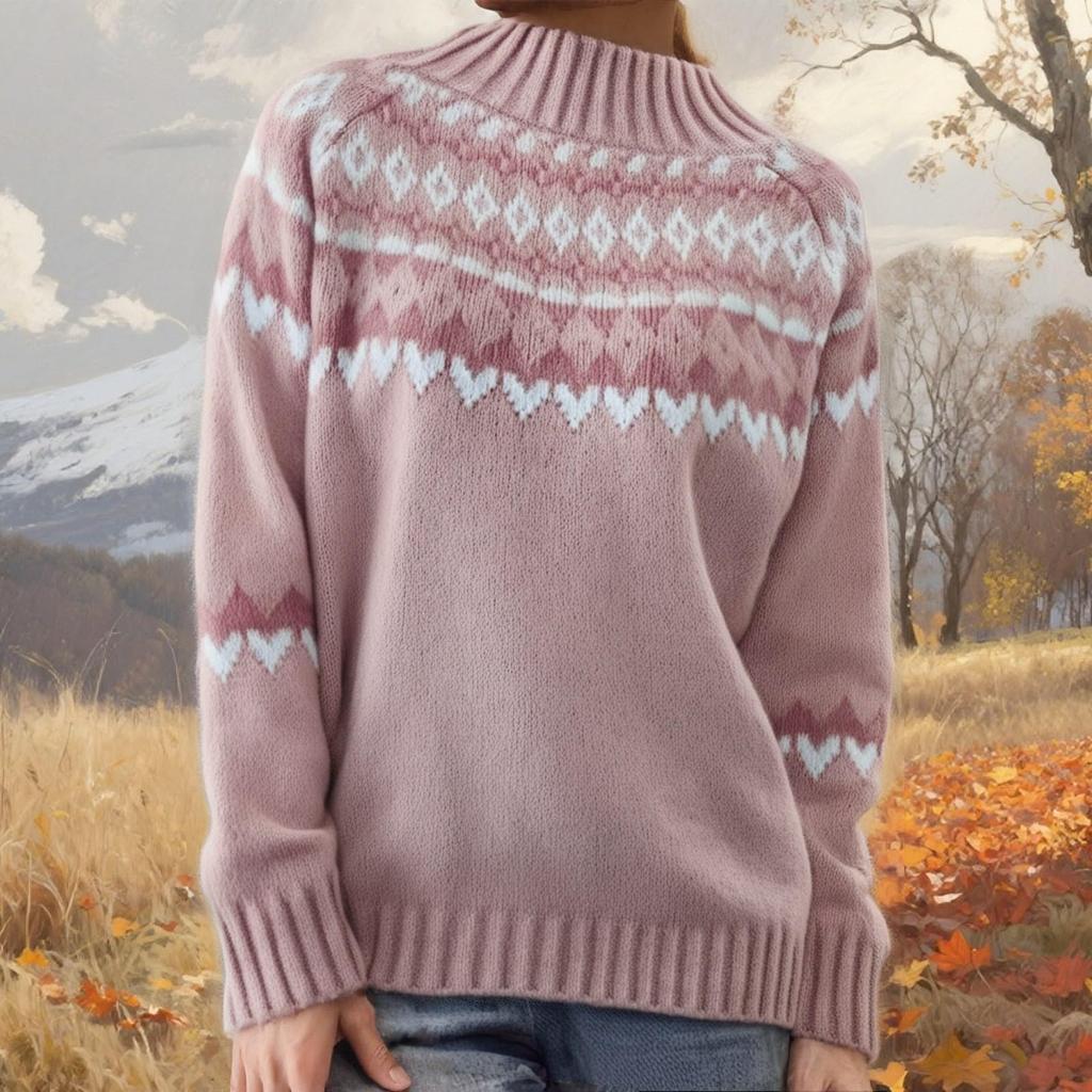 Женский модный свитер, круглый вырез, свободный пуловер, трикотажный свитер с длинными рукавами