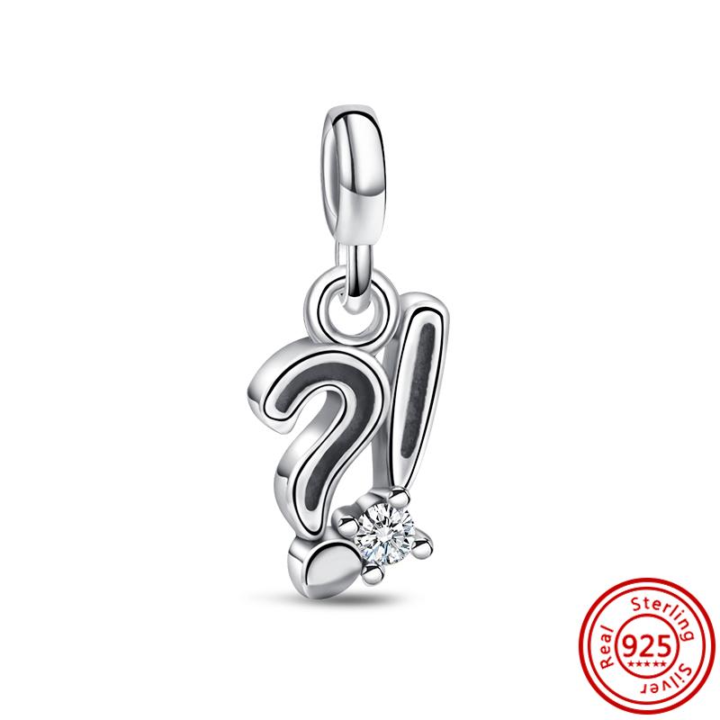 Стерлингового Серебра 925 пробы, мини-подвески серии Me, бусины, подходят для оригинального двойного звена, DIY браслет, женские подвески, ювелирные изделия