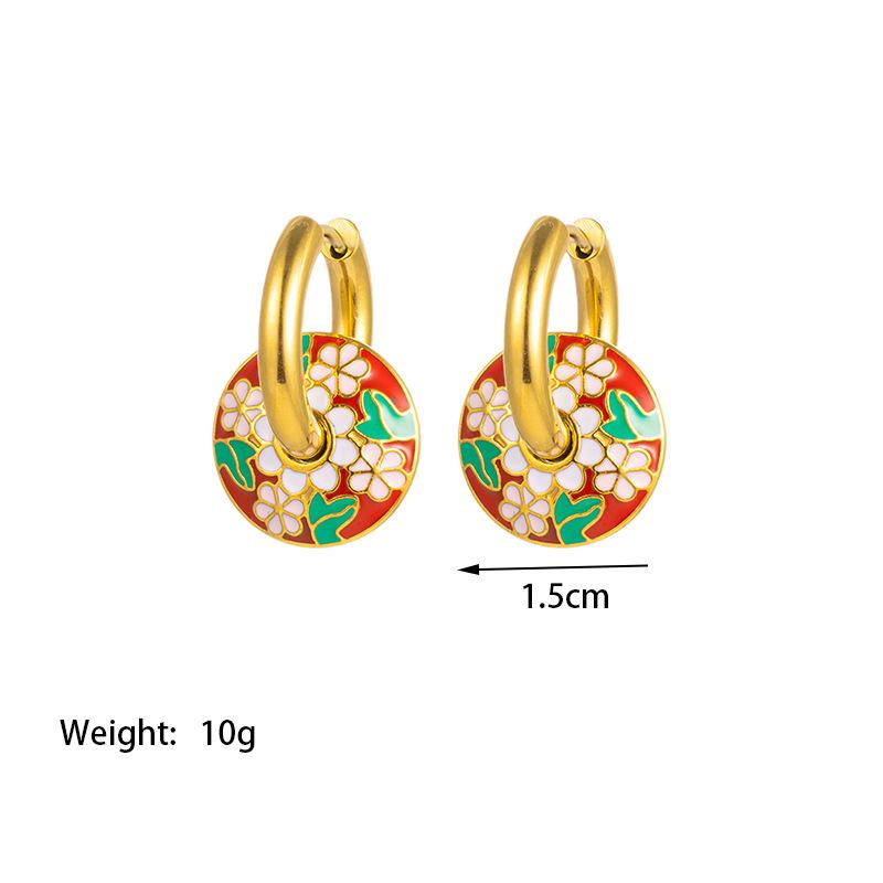 Серьги-капли в стиле ретро, нишевый дизайн, серьги-гвоздики, серьги премиум-класса