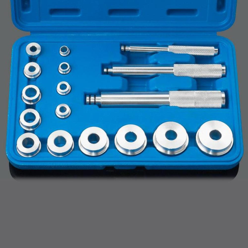 17 шт. комплект отверток для установки обоймы подшипника и уплотнения, обойма подшипника колеса из алюминиевого сплава и втулка уплотнения