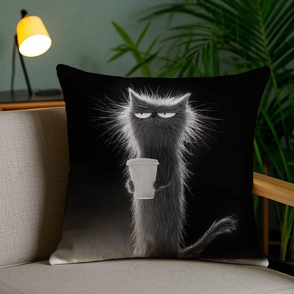 Pack Contemporary Style Pillow Case Custom Printed Brushed Fleece Pillow, Baby Skin-Touch, Eco-Friendly Dye-Sublimation Cushion