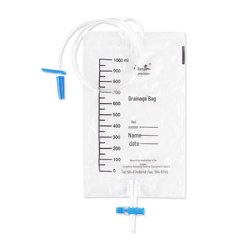 1500 мл медицинский одноразовый мешок для отвода мочи с противообратным потоком для использования катетера