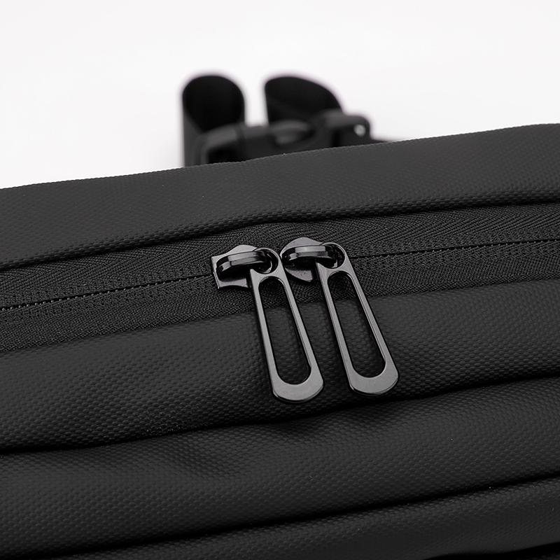 Мужская нагрудная сумка, большая вместимость, поясная сумка, многофункциональная сумка через плечо с магнитной застежкой