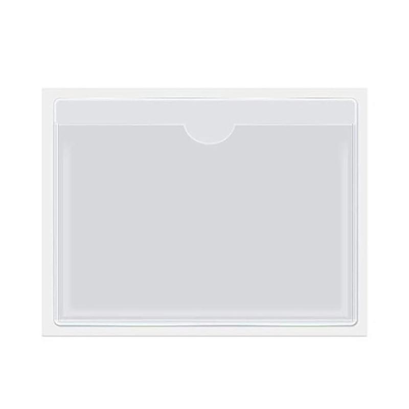 Сумка с самоклеящейся этикеткой для лобового стекла автомобиля, сумка для разрешения на парковку G8C6