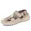 New Arrival Man Sandals Fashion Hollow Out Beach Footwear Anti-collision Toe Wading Aqua Shoes Comfy Breathable Men Summer Shoes