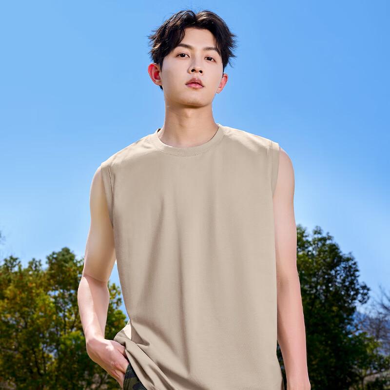 MINISO Men's American Retro Cotton Tank Top