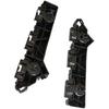 Right&Left Side Front Bumper Retainer Support Lower Bracket for Chrysler 300 2011-2020 57010401AD (L) / 57010403AD (R)
