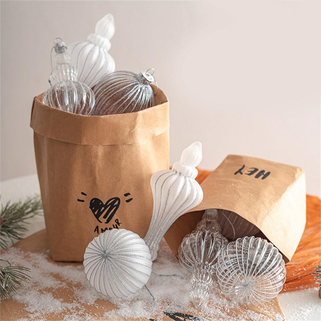 Украшения для рождественской елки Стеклянные рождественские шары Украшение Подвесные шары для рождественской елки Дома и для праздника