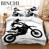 3D Moto Bedding Set Queen Bedding Duvet Cover Set Bedding Set Bed Cover Cotton Queen Bedroom Bed Cover Set Bed Set Bedding