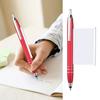 Metal Ballpoint Pen Retractable Memo Sheet Durable Construction Smooth Writing Clip Fixing Ballpoint Pen
