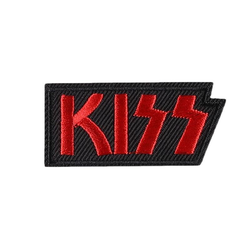 Вышитая этикетка Тканевая этикетка Наклейка-нашивка Английская буква Эмблема Source Наклейка-вышивка своими руками Наклейка-наклейка из ткани