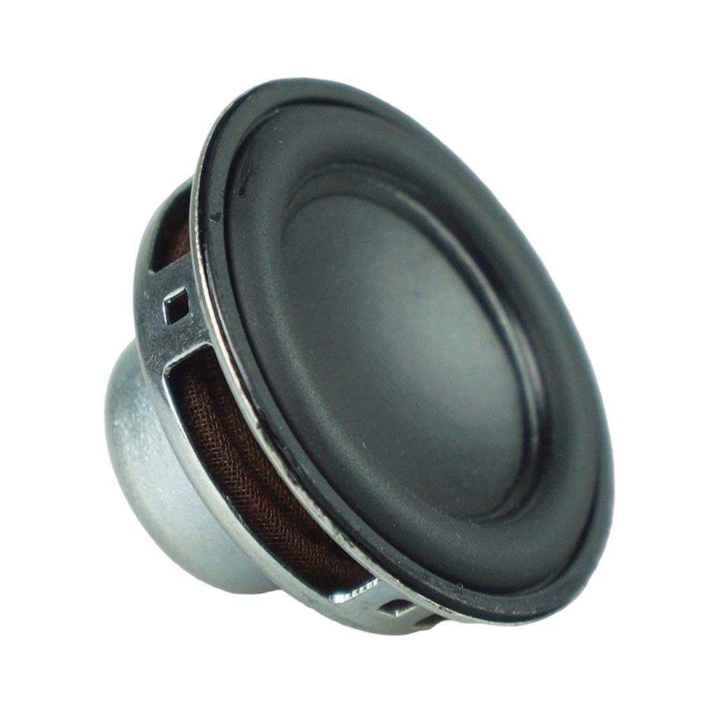 2Pcs 45mm 4Ohm 8W Portable Speakers 1.7inch 16 Cores Small Full Ranges Rubber Side Inner Magnetic Speaker Replacement
