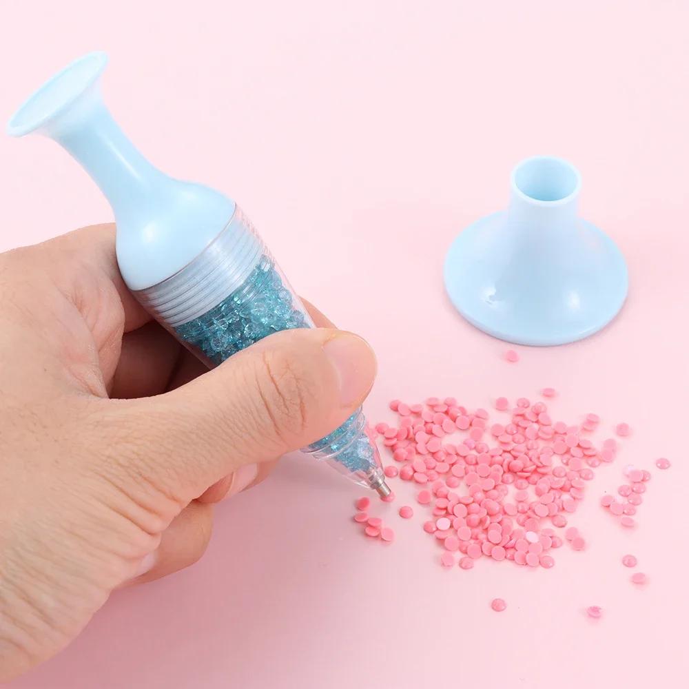 Швейные принадлежности Форма цветочного горшка Кристалл Острие Дрель Ручка Алмазная Живопись Инструмент 5D Алмазная Живопись Подставка Для Хранения Поделок