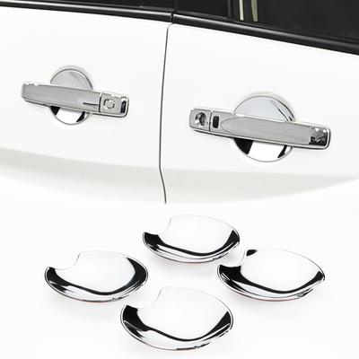MARCHFA Защита дверной ручки с серебряным покрытием для нового Nissan Serena C28, Защищает дверные ручки от царапин, Внешние аксессуары