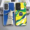 Бразилия Бразильский флаг Ударопрочный чехол для телефона для Samsung A17 A16 A15 A14 A37 A57 A36 A56 A26 A35 A55 A25 A34 A54 A24 A13 A23 A33