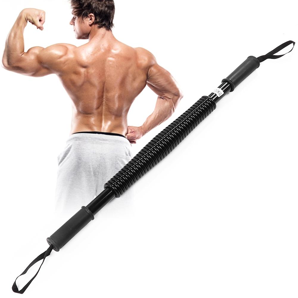 Тренажер для силовых мышц Spring Arm, эспандер для груди, силовой тренажер для предплечий, фитнес-оборудование, черный