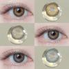 COD 2 шт. Лидер продаж контактных линз для глаз OMG коричневые цветные линзы натуральные серые контактные линзы для глаз
