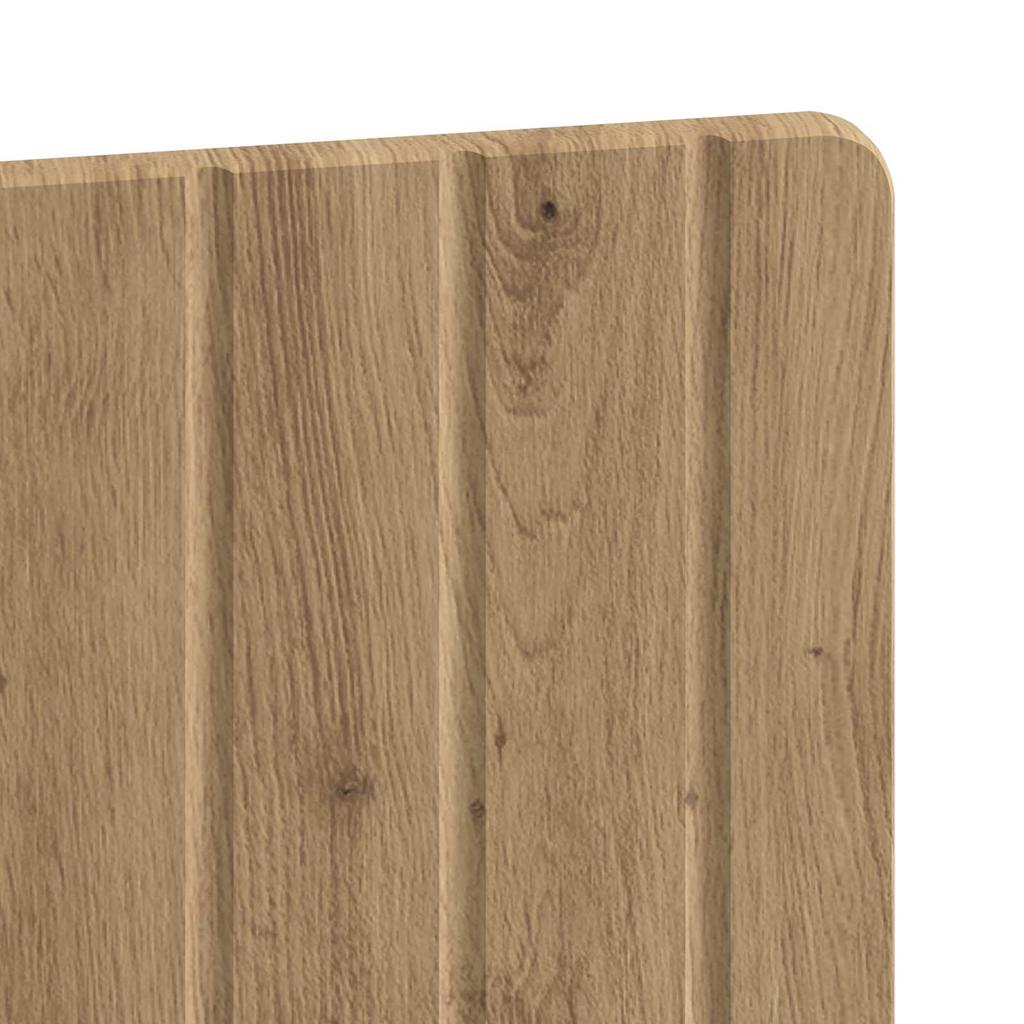 Wall Mounted Headboard ZWOLLE Artisan Oak Engineered Wood