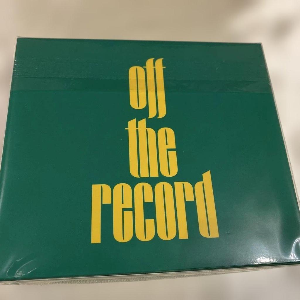 [USED] 2PM Wooyoung "Of the Record" 2 Types CD + BOX + Bonus Clear File Card