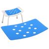 Non-slip Bathroom Bath Chair Stool Cushion Multipurpose Shower Stool Cushion Bath Tub Shower Chair Stool Seat Cushion