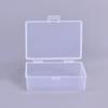 2Pcs/Set Transparent Plastic Boxes Playing Cards Container Storage Poker Case