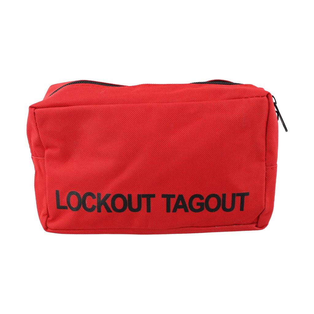 Стильный аксессуар-сумка Lockout Tagout Красная сумка Lockout Сумка безопасности Набор Lockout Качественный материал Хранение Универсальная сумка для инструментов