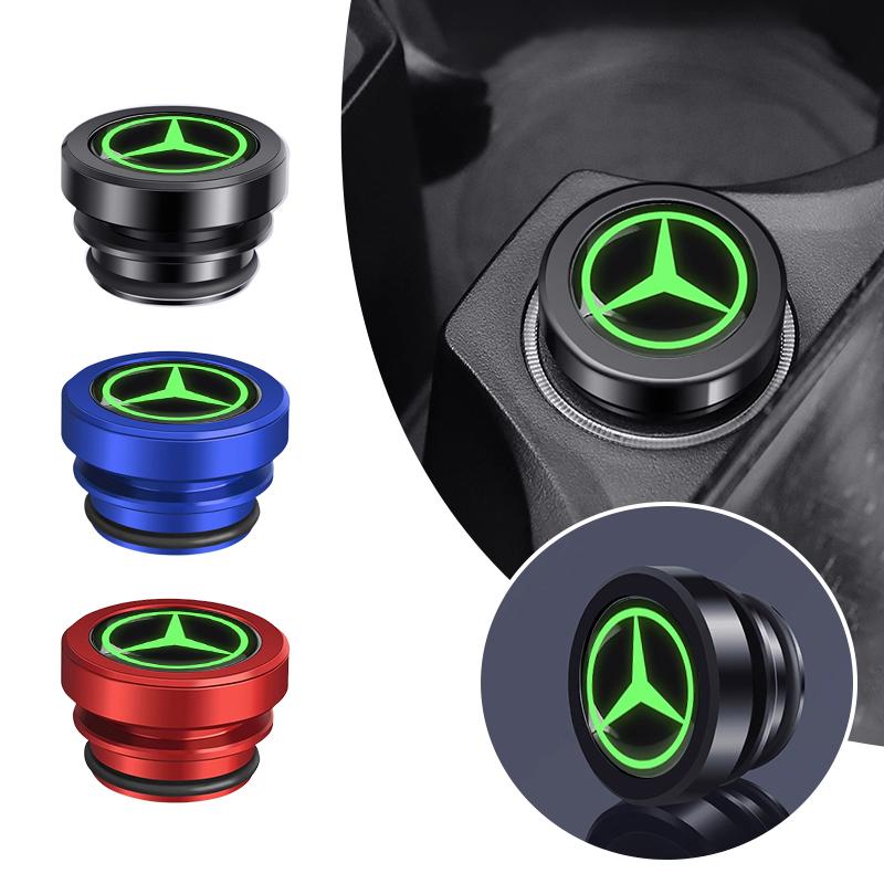 For Mercedes Benz Car Cigarette Lighter Cover Dustproof Metal Waterproof Anti Protector Cover Cap For Mercedes Benz AMG GLA GLC GLS GLB GLE EQS