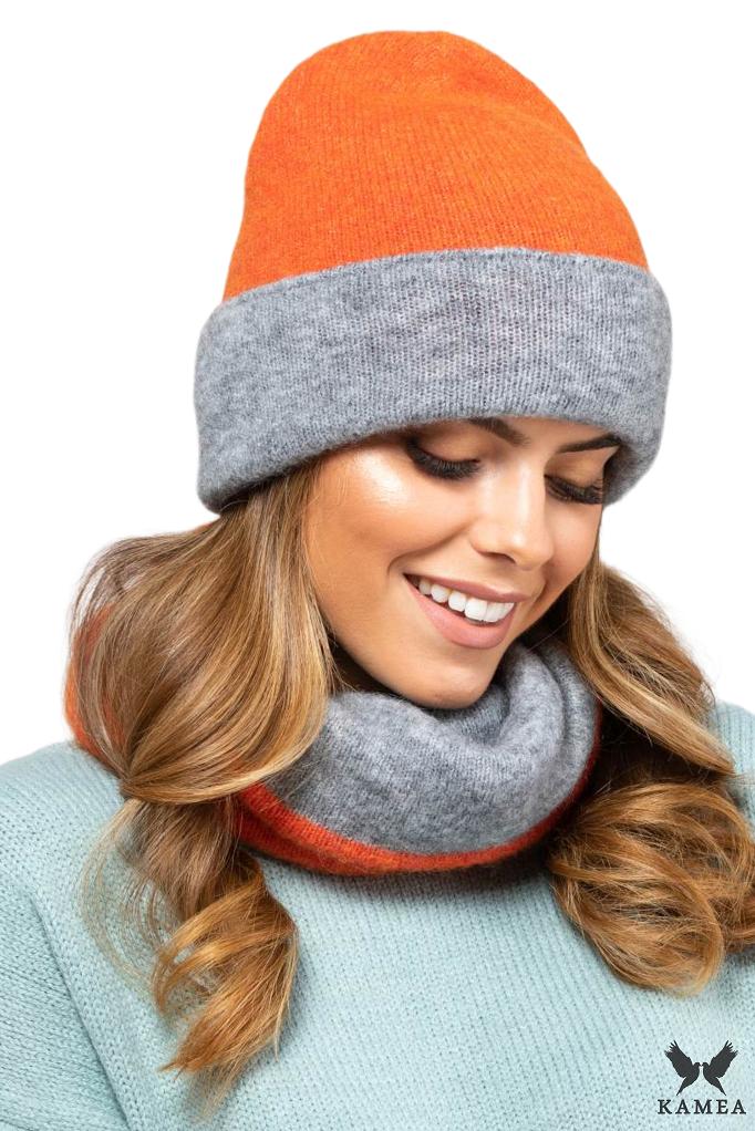 Bilbao Women' Reversible Hat Red-Gray