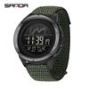 SANDA Digital Watch Men Military Army Sport Male Electronic Wristwatch Top Brand Luxury LED Stopwatch Waterproof Clock Gift 2198