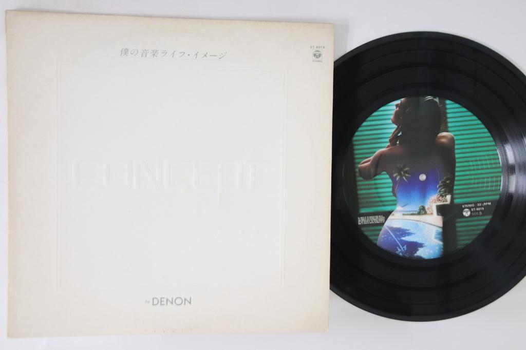 12inch Record VARIOUS - Boku No Ongaku Life Image ST6015PROMO DENON 1981 Japan Japanese Pop/Rock Used