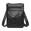 Women Crossbody Bag New Texture Shoulder Bag Phone Bag Soft Leather Chic Euro-American Style Mature Fashion Vintage Small Bag