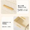 Conutoo Multifunctional Storage Chest with Casters, Box with Drawers, 5 Tiers, for Room, Bedroom