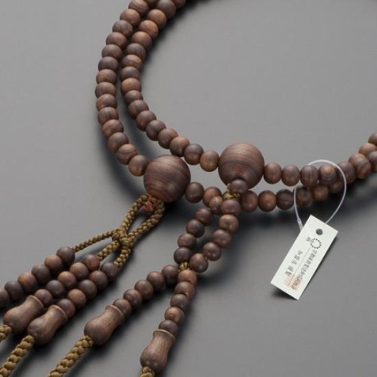 Магазин буддийского алтаря Takita Shoten Четки для молитвы в подлинном стиле секты Нитирэн Сандаловое дерево 2 сяку 2 чистый шелк молитва Ханабан тэнбо молитва Хонрен