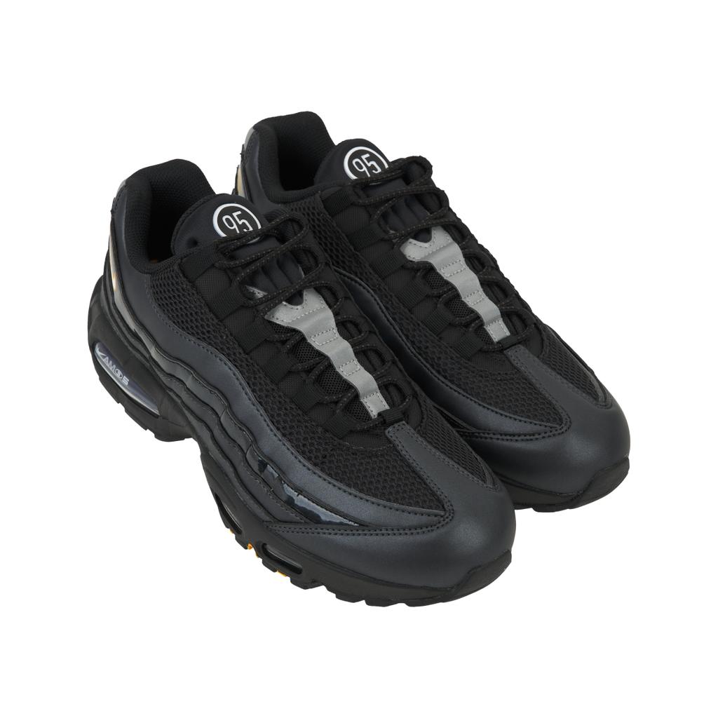 Nike Кроссовки Air Max 95 SE Big Bubble - Total 90 Черные Унисекс Металлик-Золотой Металлик-Серебряный IB6830-001
