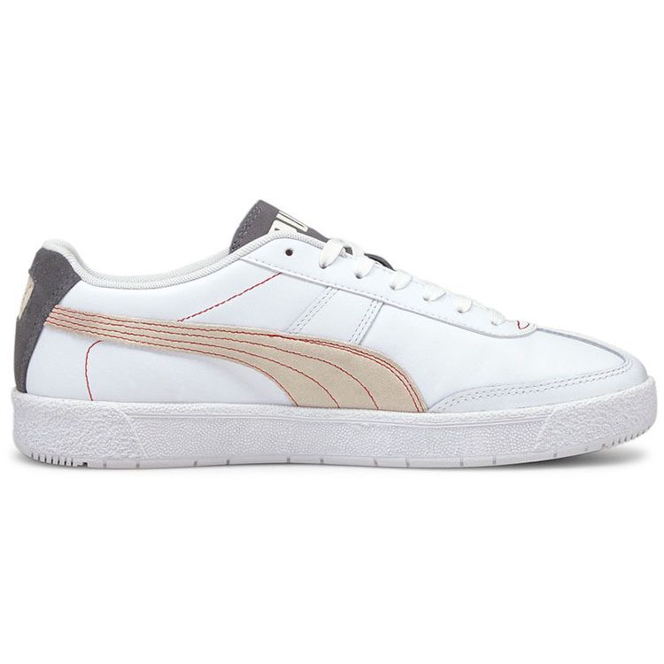 Puma Oslo-City Comfortable Versatile Lightweight Low-Top Sneakers Women Sneakers White Brown 375937-01
