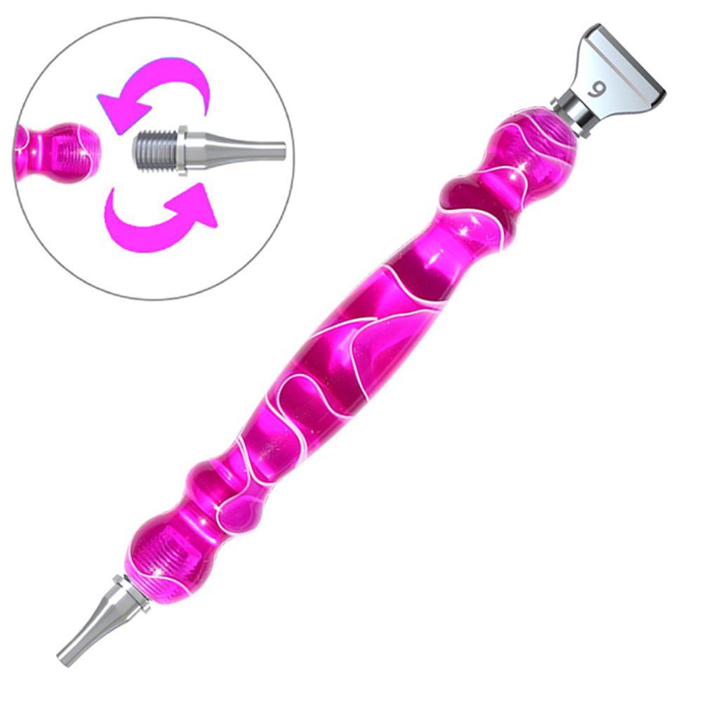 Cross Stitch Point Drill Pen Alloy Replacement Pen Heads Resin Diamond Painting Pen Resin Pen