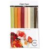 Crepe Paper Assortment - Autumn Pastel Colors - 25 X 60 Cm - 8 Rolls