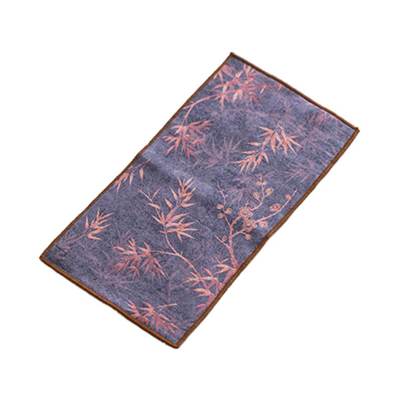 1 шт. Чайная салфетка, аксессуары, кухонный коврик для чайного столика, высококачественный чайный коврик, бытовое чайное полотенце, впитывающее воду, чайная салфетка Zen