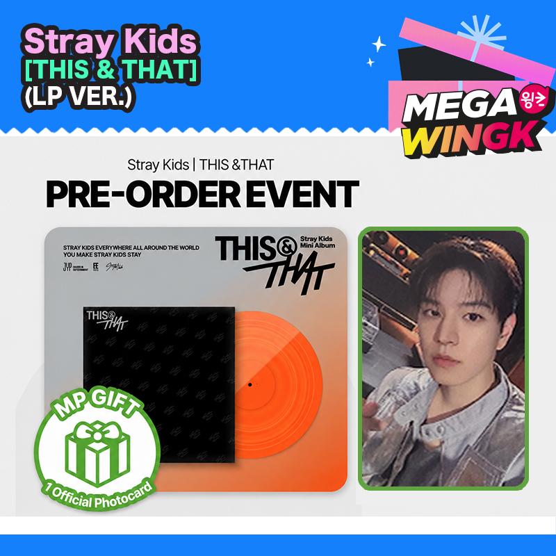 Stray Kids THIS & THAT LP Версия. – Корейский чарт [POB MUSICPLANT / Выбор участника]