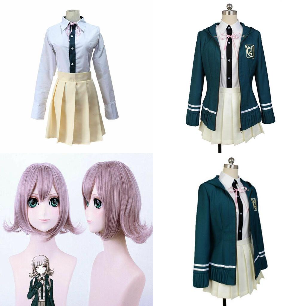 Danganronpa Chiaki Nanami Cosplay Costume Uniform Featuring Soft Material For Comfort
