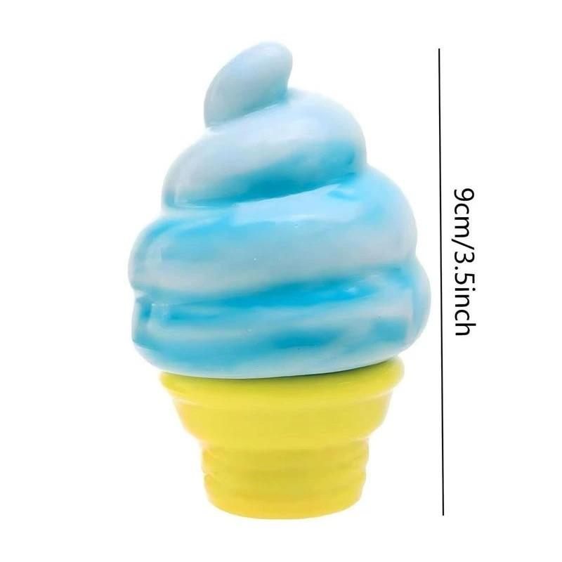 Needoh Конус для мороженого Nice Cream, сенсорный кубик для мороженого из силикона, для снятия стресса и творческой игры