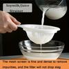 2pcs, Strainer, Mesh Strainers, 100 Mesh Strainers For Kitchen, Juice Flour Filter, Strainer For Tea Juice Flour Soy Milk, Kitchen Utensils