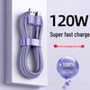 Кабель Crystal Bright 120 Вт 6 А Super Fast Charging, Type-C для Huawei Honor