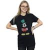 Disney Womens/Ladies Mickey Mouse Leprechaun Hat Cotton Boyfriend T-Shirt