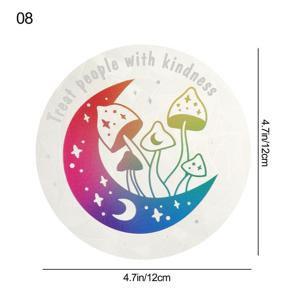 Interesting Home Decor Bedroom Decoration Rainbow Maker Mirror Sticker Sun Catcher Wall Stickers