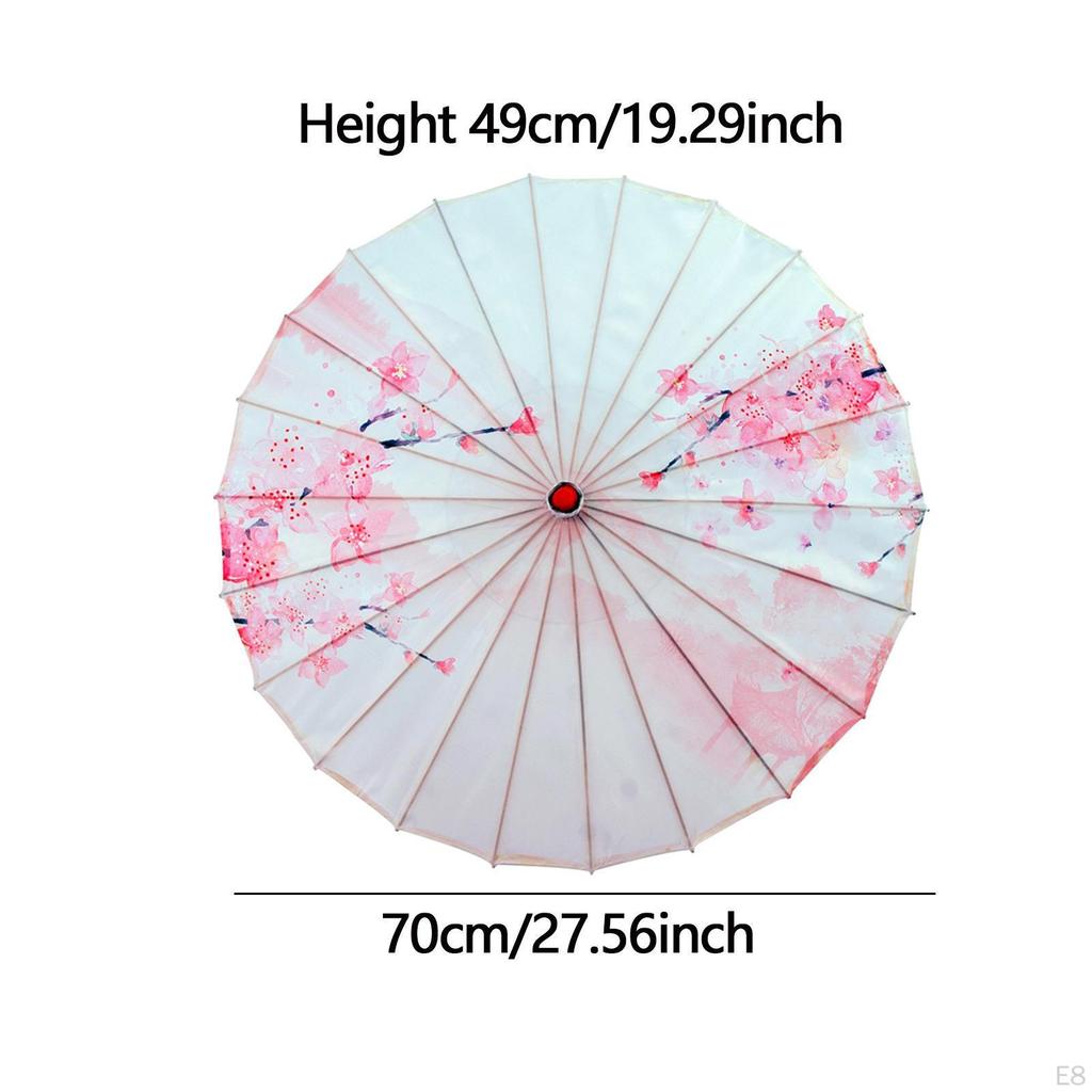 Antique Chinese Oiled Paper Umbrella for Girls' Dance Gifts