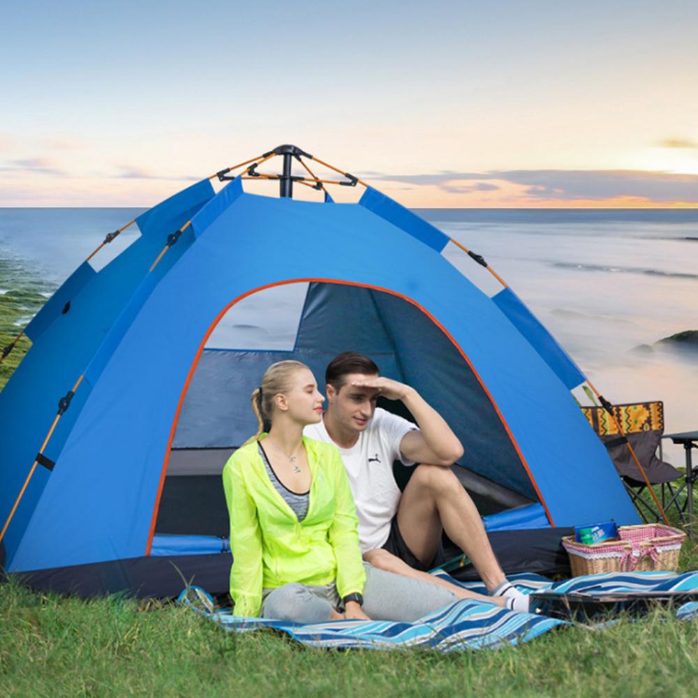 1 шт., автоматическая палатка, уличная семейная палатка для кемпинга, легкая открытая палатка, сверхлегкая мгновенная тень для 2-3 человек, туристическая походная палатка